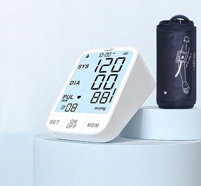 SHOULDER BLOOD PRESSURE MONITOR ARRHYTHMIA SPEAKS in Polish WITH LARGE CUFF 22-42cm Manufacturer code TM-S17-PL