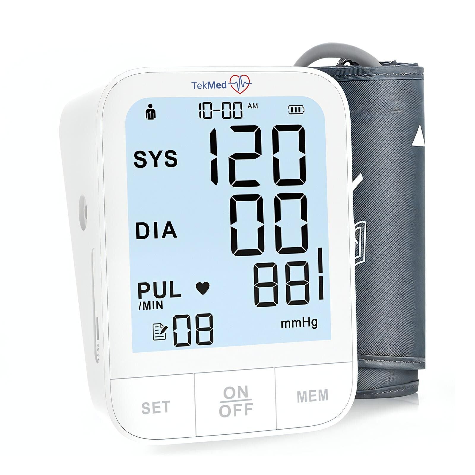 SHOULDER BLOOD PRESSURE MONITOR ARRHYTHMIA SPEAKS in Polish WITH LARGE CUFF 22-42cm