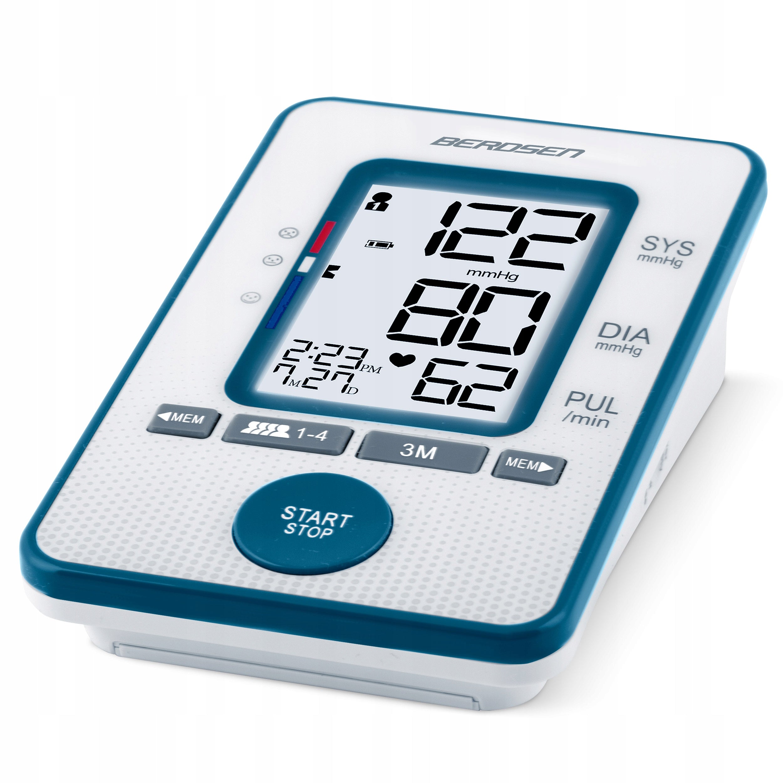 SHOULDER BLOOD PRESSURE MONITOR BACKLIT SCREEN CASE SLEEVE 22-42 Medical device yes