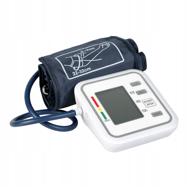 SHOULDER BLOOD PRESSURE MONITOR ELECTRONIC ARRHYTHMIA HD Batteries included yes