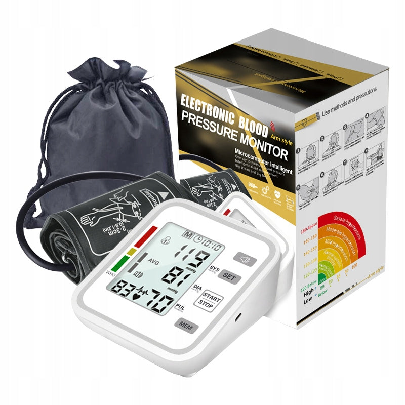 SHOULDER BLOOD PRESSURE MONITOR ELECTRONIC ARRHYTHMIA HD