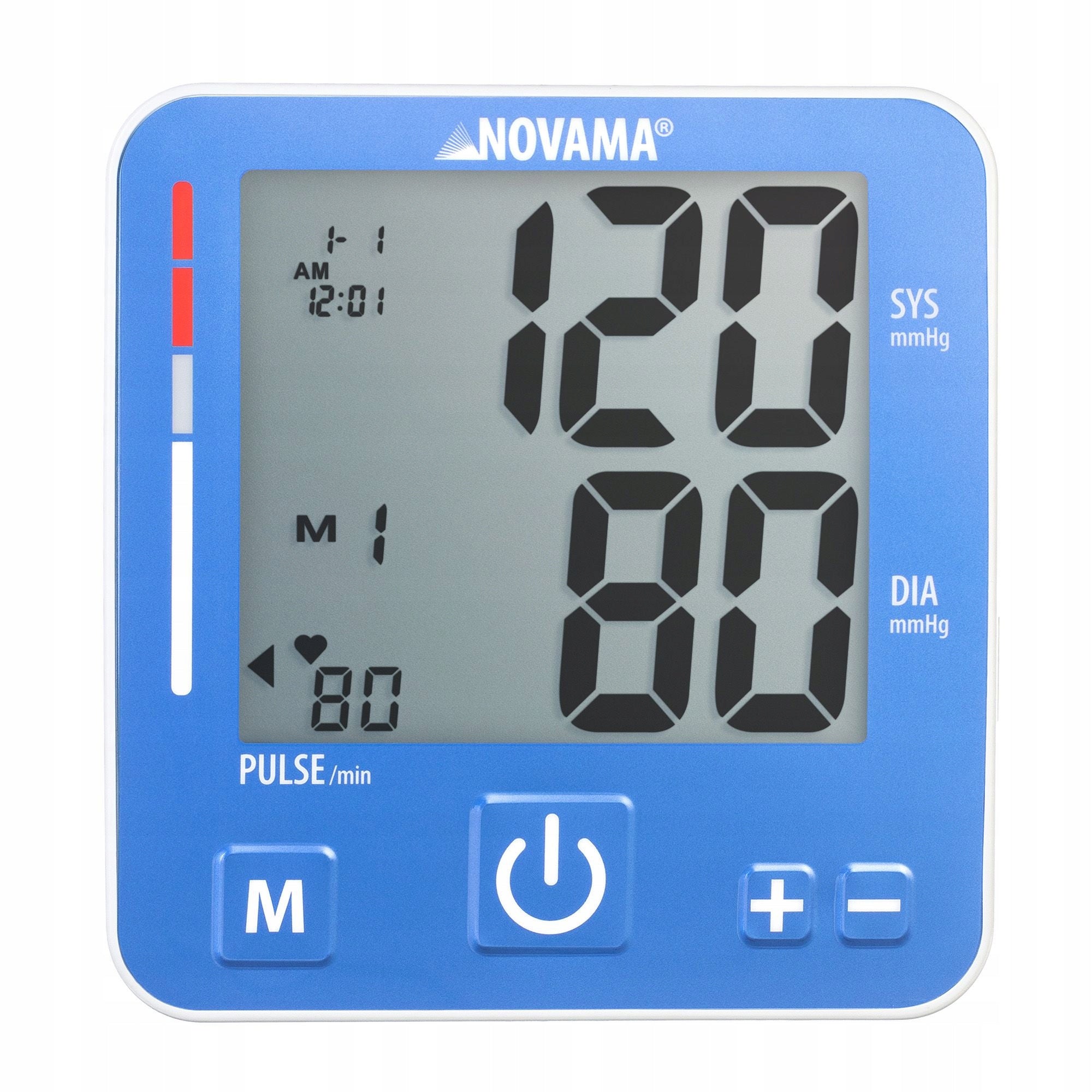 SHOULDER BLOOD PRESSURE MONITOR NOVAMA FIRST+ USB POWER SUPPLY SCREENXXL ESH PROTOCOL Medical device yes