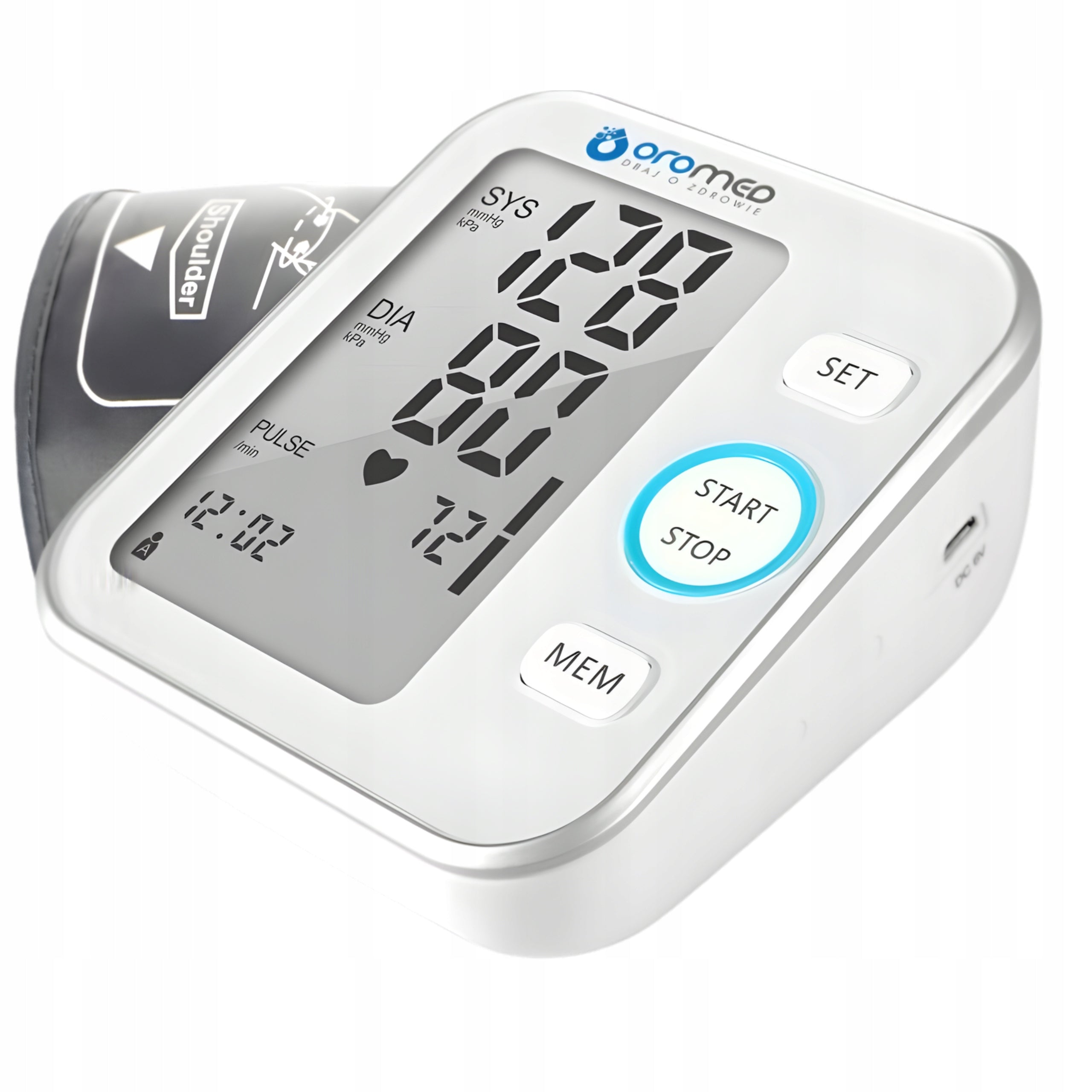 SHOULDER BLOOD PRESSURE MONITOR Oromed ORO-N6 SUPER CUFF 22-40cm