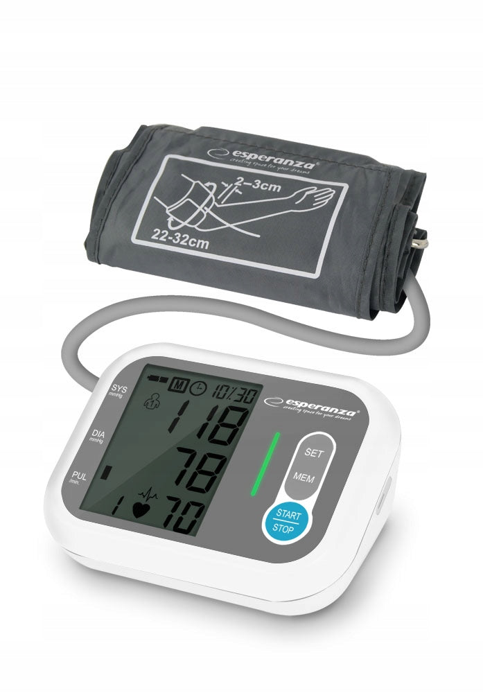 SHOULDER BLOOD PRESSURE MONITOR STAMINA 22-32cm LCD measurement record Packaging status original