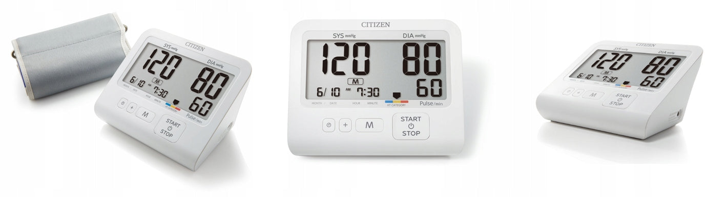 SHOULDER BLOOD PRESSURE MONITOR WITH ARRHYTHMIA DETECTION FUNCTION DATE CITIZEN CH503 Medical device yes