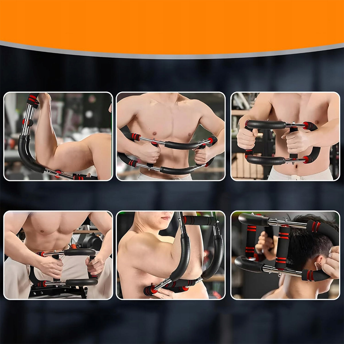 SHOULDER TRAINER ADJUSTABLE CHEST TRAINER EXERCISE EQUIPMENT Color black
