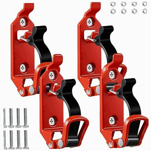 SHOVEL HOLDER FOR ROOF RACK GALVANIZED STEEL 4 PCS. metal