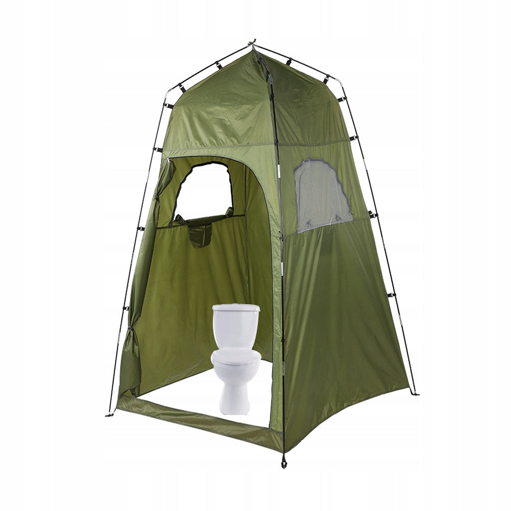 SHOWER CHANGING ROOM TENT FOR HIKING TOILET PORTABLE CAMPING Packaging status original