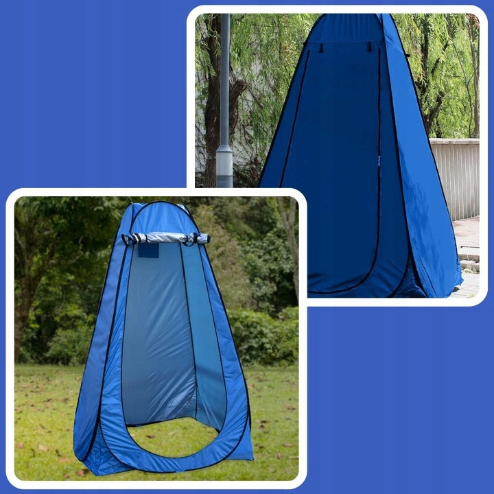SHOWER TENT CHANGING ROOM TOILET PORTABLE BEACH CAMPING Number of people 2