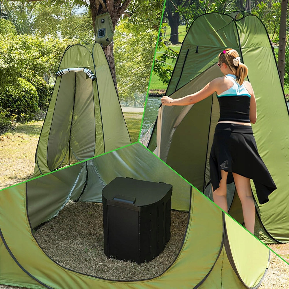 SHOWER TENT CHANGING TOILET PORTABLE BEACH CAMPING Brand no brand