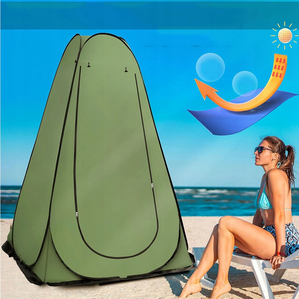 SHOWER TENT CHANGING TOILET PORTABLE BEACH CAMPING Manufacturer code składany namiot