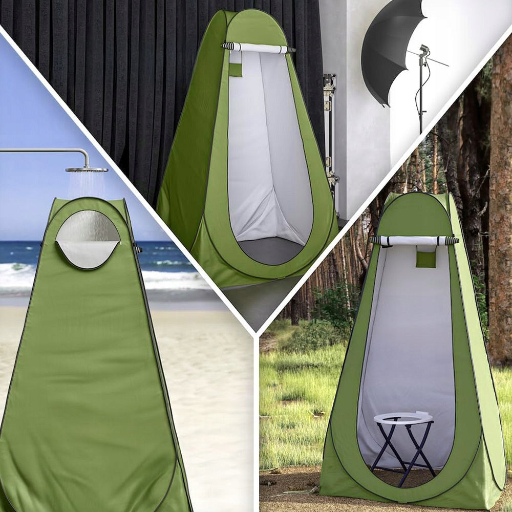 SHOWER TENT CHANGING TOILET PORTABLE BEACH CAMPING Model Namiot kempingowy