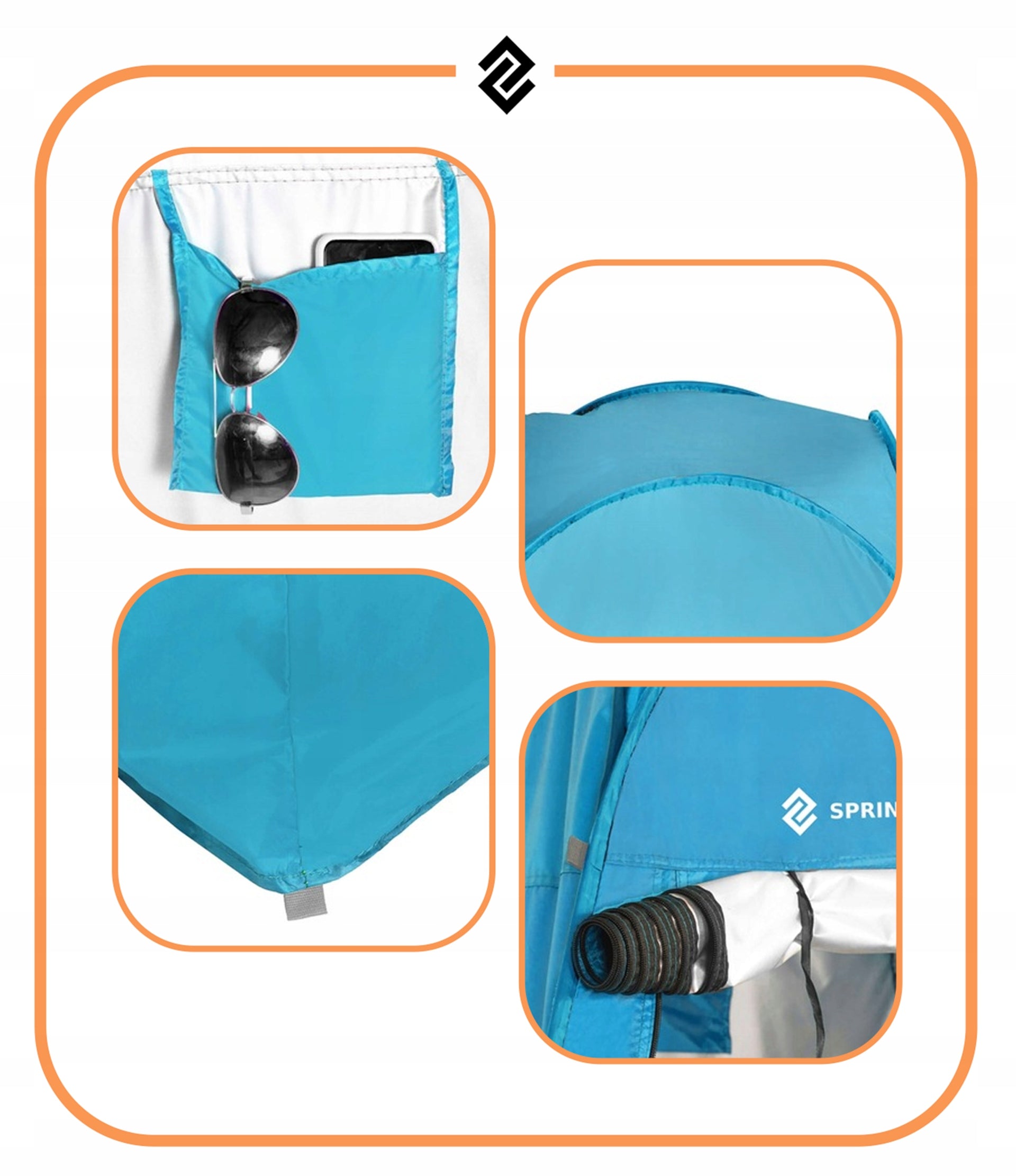 SHOWER TENT TOILET CHANGING ROOM PORTABLE CAMPING BEACH Kind travel