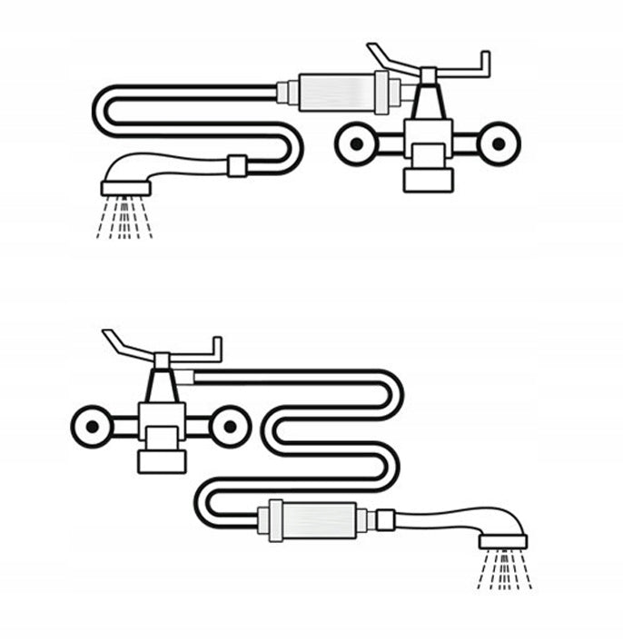 SHOWER WATER FILTER Fit Aqua AWF-SWR-P-W NEW Number of cartridges included in the kit 1