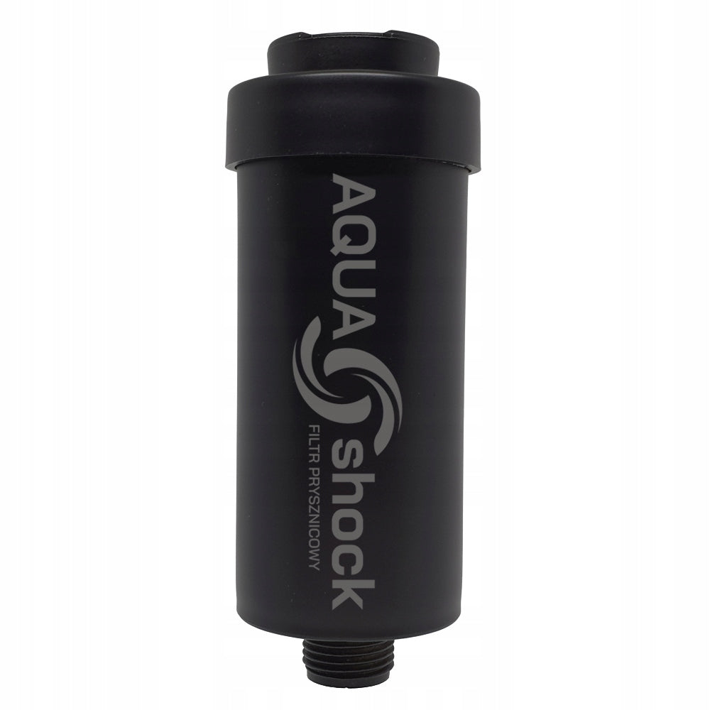SHOWER WATER FILTER KDF AQUA shock BLACK