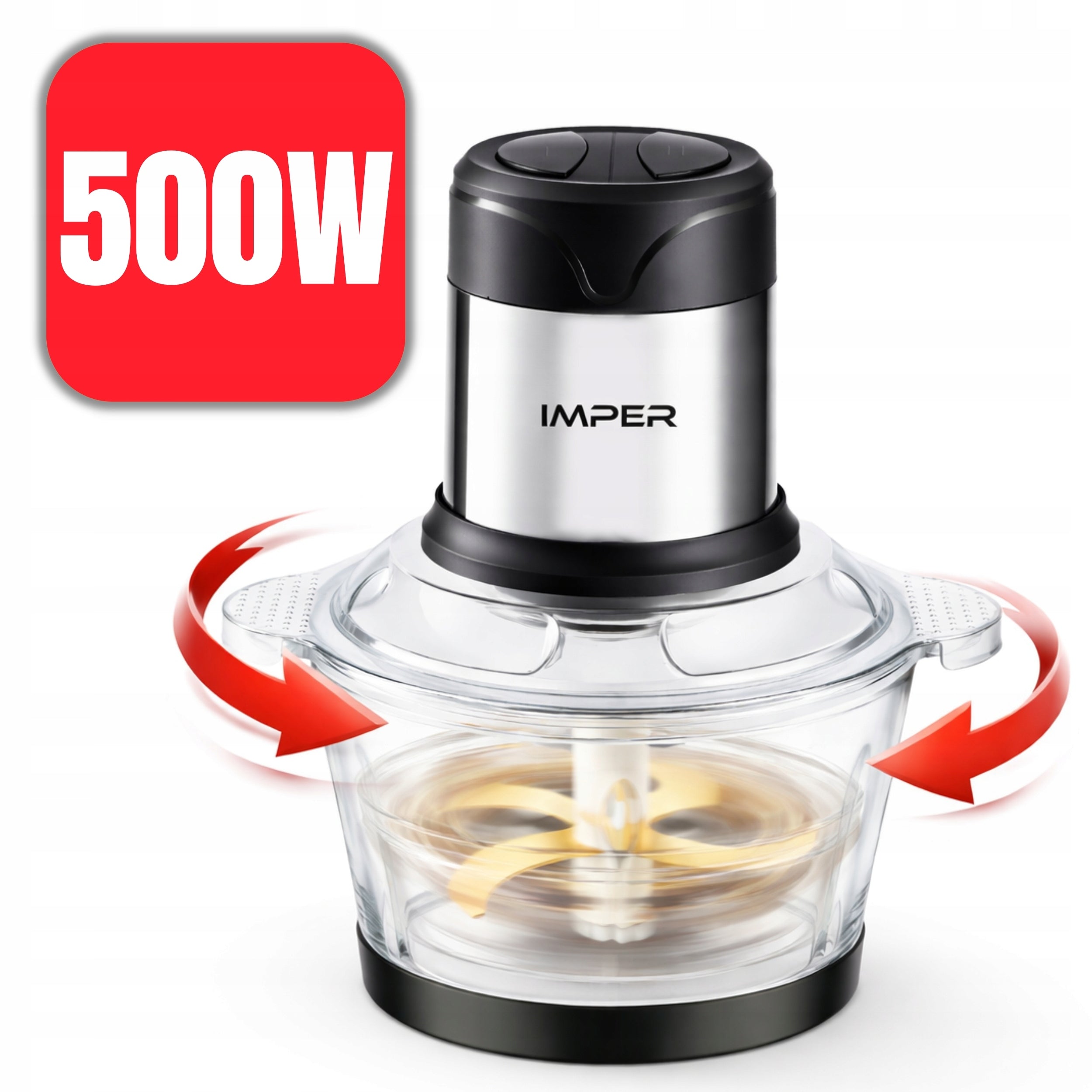 SHREDDER ELECTRIC SHREDDER FOR FRUIT MEAT VEGETABLES MALAXER 500W Brand IMPER