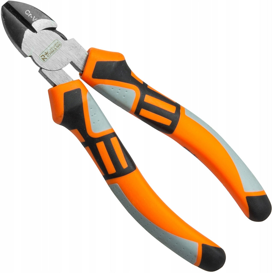 SIDE CUTTING PLIERS 160 MM NON-SLIP HANDLE STEEL SOLID STRONG Packaging status original