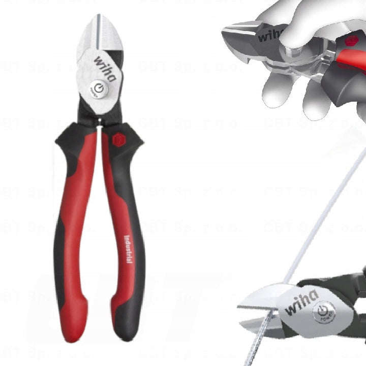 SIDE CUTTING PLIERS 200MM REINFORCED FOR BICUT INDUSTRIAL SIDE CUTTING