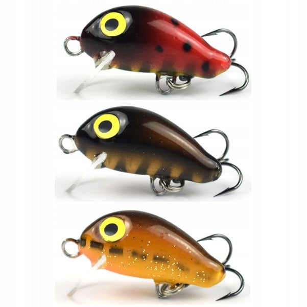 SIEK-M Oska 2 cm 1 gr Set of wobblers smużak na klenia ,jazia ,trout