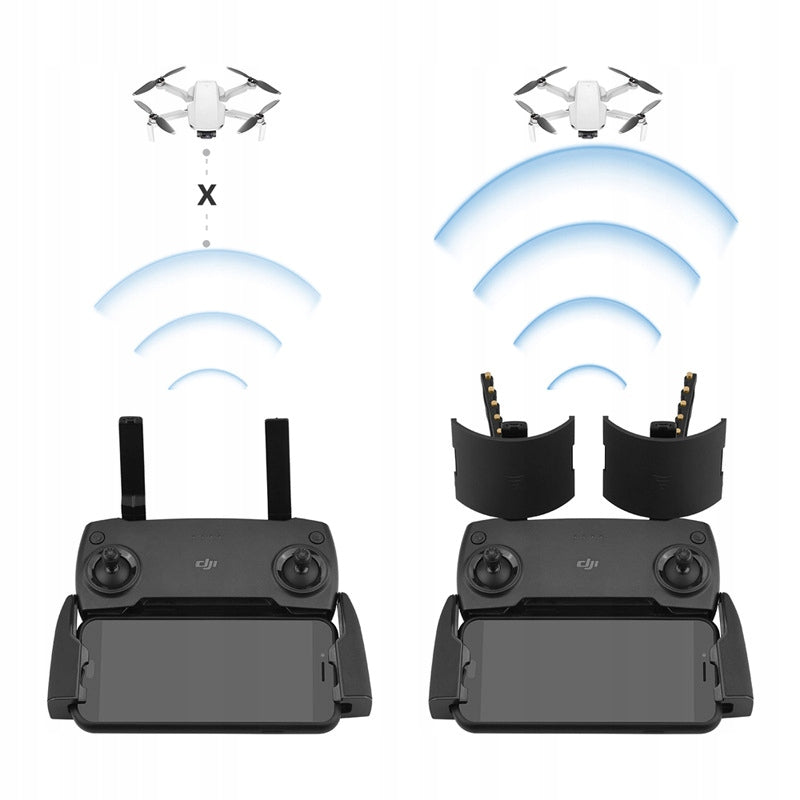 SIGNAL AMPLIFIER FOR WIFI DRONE ADDITIONAL ANTENNA OVERLAY SET X2 DJI Brand no brand