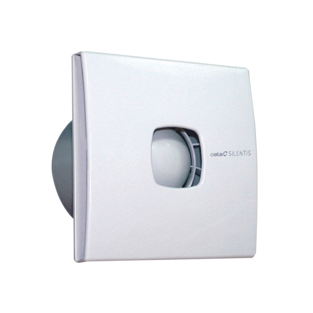 SILENTIS 10 Bathroom Fan, Axial, 15W, 100mm Outlet, White Brand Cata