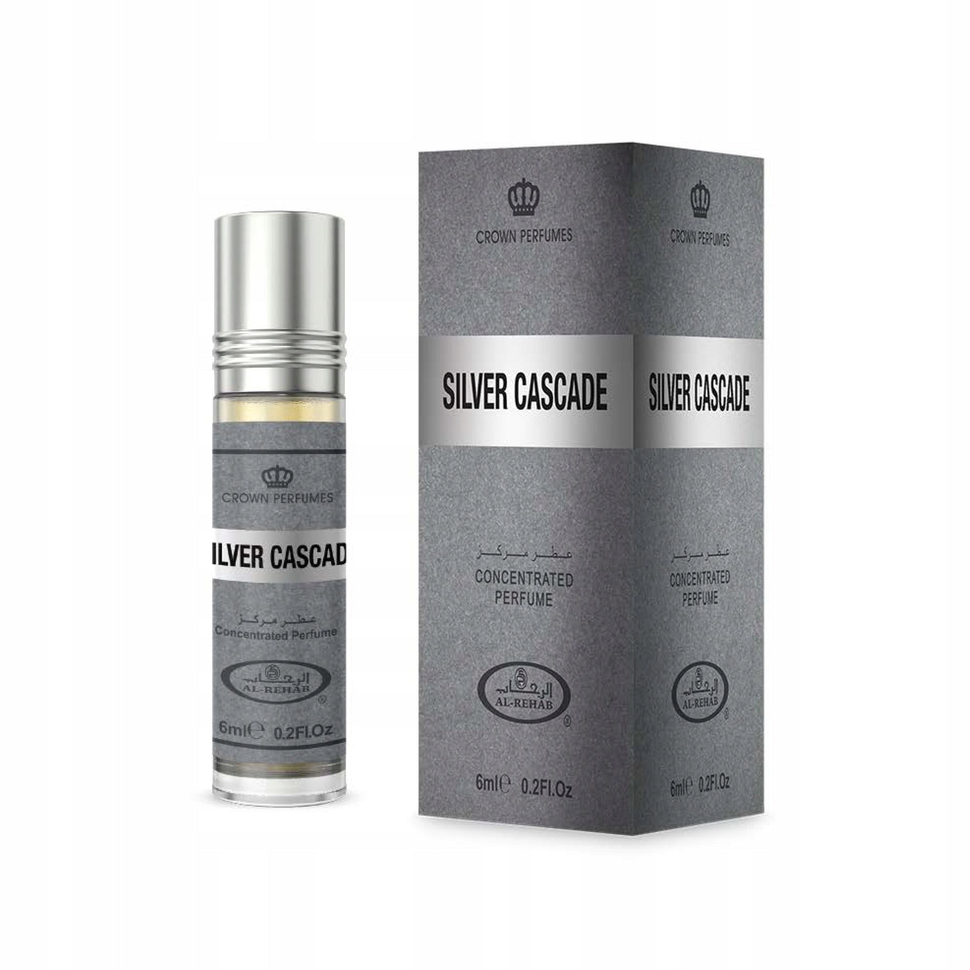 SILVER CASCADE ARABIC PERFUME IN OIL ELEGANT FRUIT 6 ml AL REHAB Manufacturer code 6281110003523