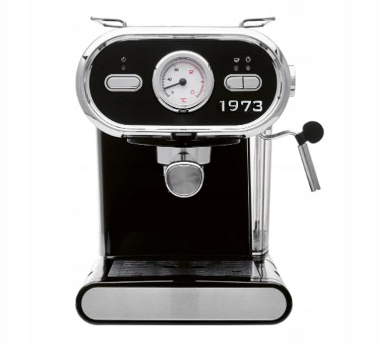 SILVERCREST Coffee maker Retro 1100W 15 bar Black Manufacturer code 4052916665930