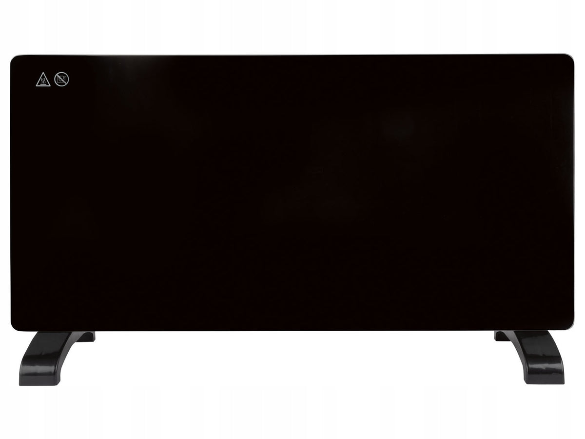 SILVERCREST RADIATOR CONVECTOR RADIATOR GLASS PANEL 2000 IN BLACK Manufacturer code 392285_2201