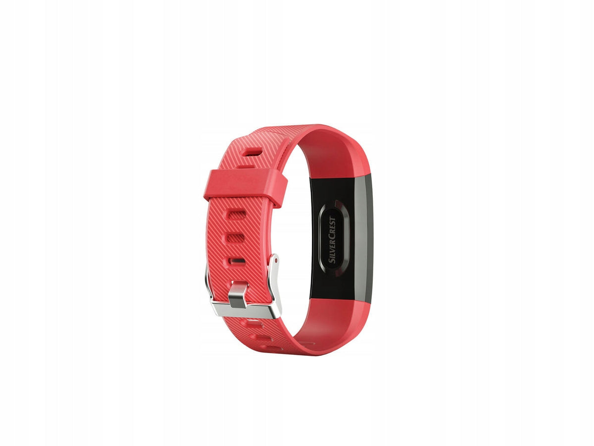 SILVERCREST SMARTBAND BLUETOOTH SPORTS BAND Color red
