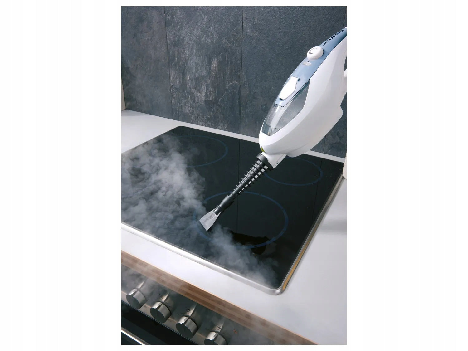 SILVERCREST STEAM MOP 1500W 2 IN 1 SDM 1500 D4 POWER ADJUSTMENT + ACCESSORIES Brand SilverCrest