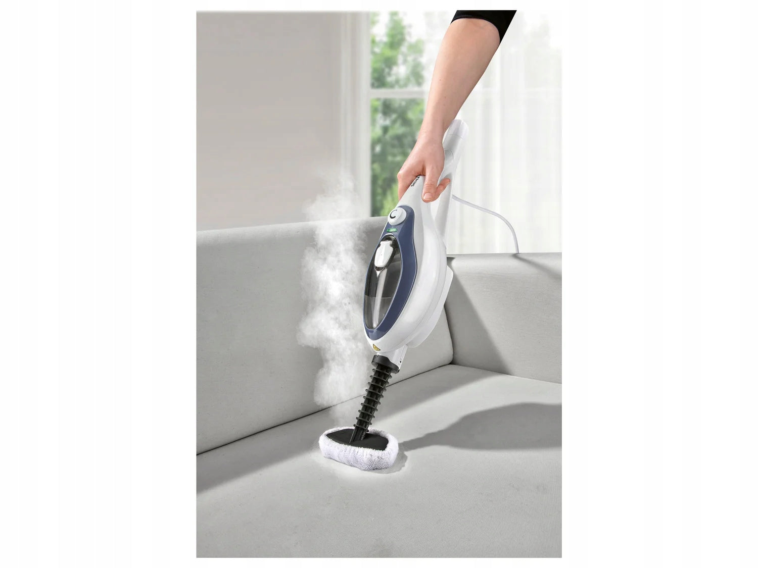 SILVERCREST STEAM MOP 1500W 2 IN 1 SDM 1500 D4 POWER ADJUSTMENT + ACCESSORIES Manufacturer code mop parowy