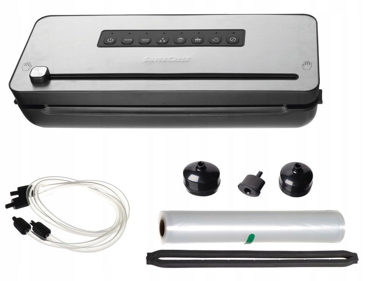 SILVERCREST SVEB 160 FOOD SCREEN WELDING MACHINE WITH KNIFE FOIL PACKAGING MACHINE
