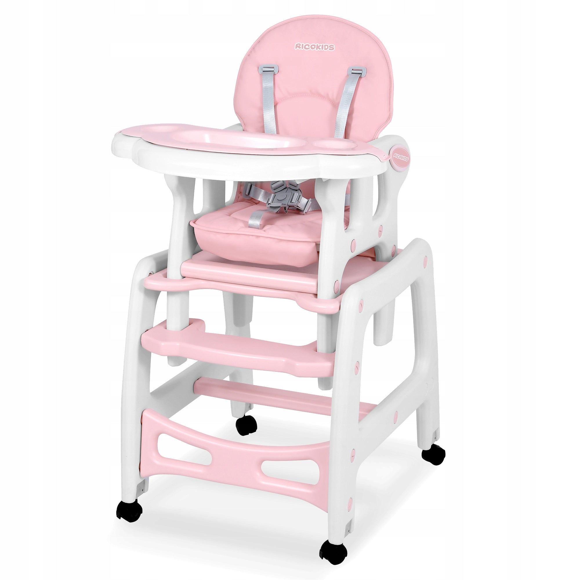 SINCO HIGH CHAIR FOR CHILDREN FOLDING TRAY RICOKIDS + BIB Manufacturer code 7091