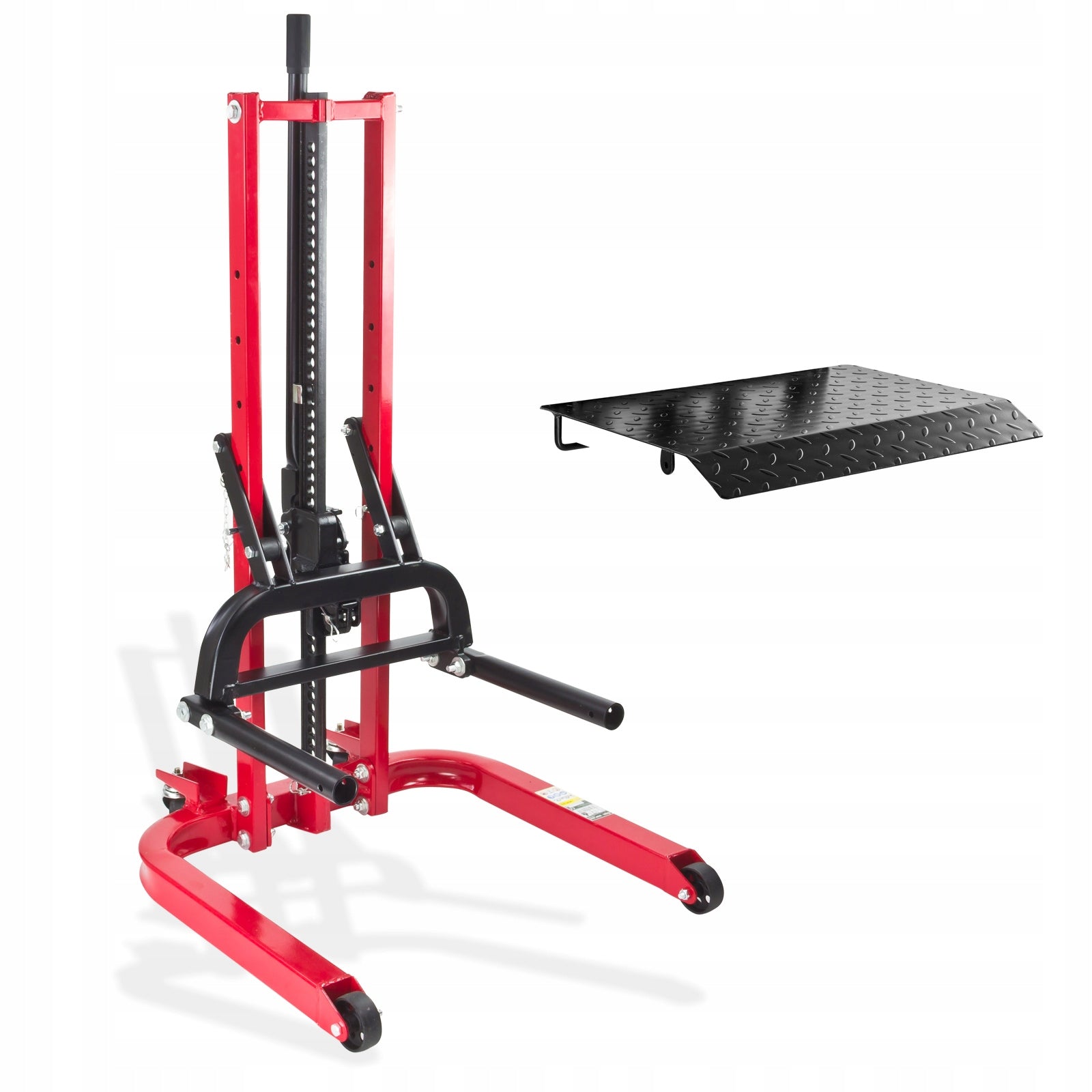 SINGLE COLUMN MOBILE FLASHING LIFT 810KG WORKSHOP MOBILE