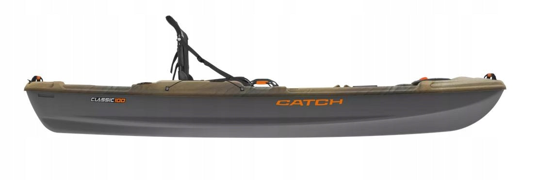 SINGLE FISHING KAYAK SIT ON TOP CATCH 100 CLASSIC PELICAN Brand Pelican