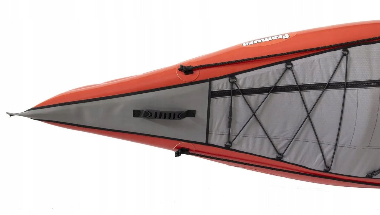 SINGLE KAYAK PUMPED FRAMURA GUMOTEX LIGHT ONE WITH DECK Material pneumatic