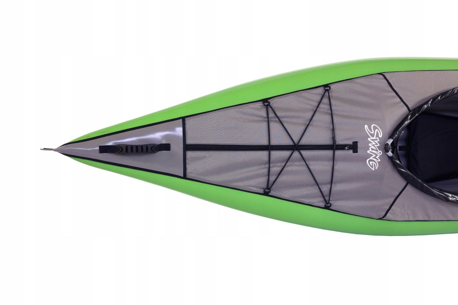 SINGLE KAYAK PUMPED SWING 1 GUMOTEX LIGHT ONE WITH DECK Weight 11.3 kg