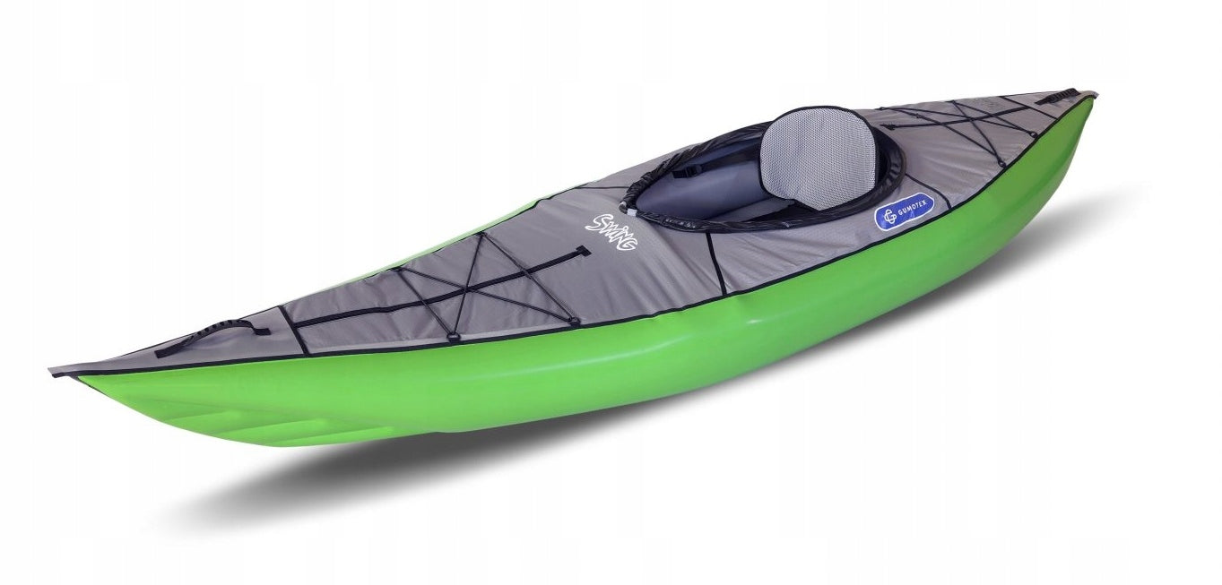 SINGLE KAYAK PUMPED SWING 1 GUMOTEX LIGHT ONE WITH DECK