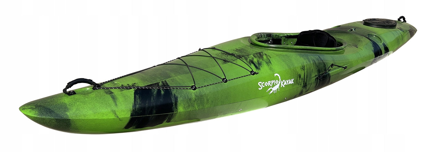 SINGLE-PERSON HIKING KAYAK HYBRID CROSSOVER LAKE RIVER SKEG Manufacturer code CROSSOVERGREENBLACK