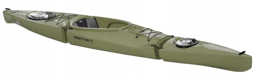 SINGLE-PERSON HIKING KAYAK MODULAR FOLDING MEZCAL POINT 65 ONE