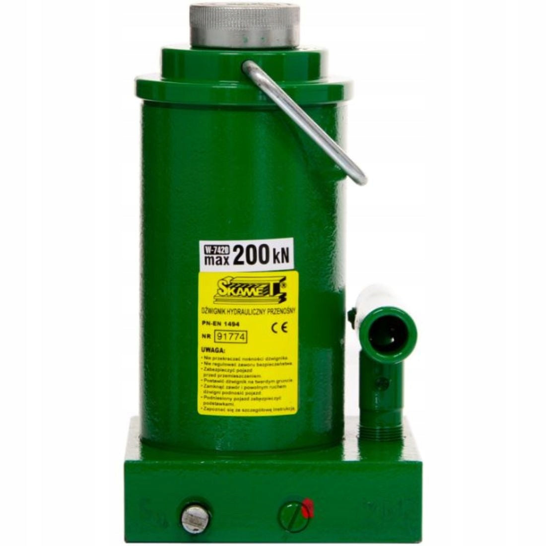 SINGLE PISTON HYDRAULIC BOLLARD LIFT 20T MAX HEIGHT 480 MM SKAMET Brand Skamet