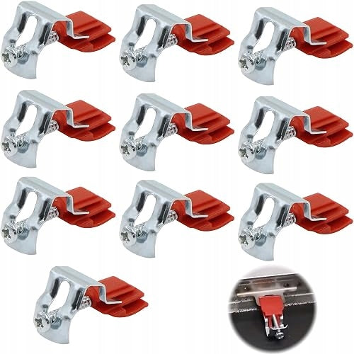 SINK MOUNTING BUCKLES ADJUSTABLE MANGANESE STEEL 10 PCS
