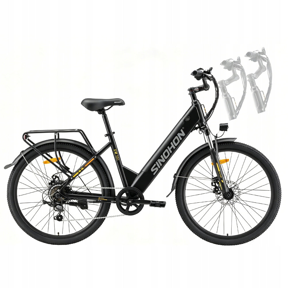 SINOHON EM300 Rower elektryczny 250W 36V 15.6Ah 25km/h 7-biegowa Packaging status original