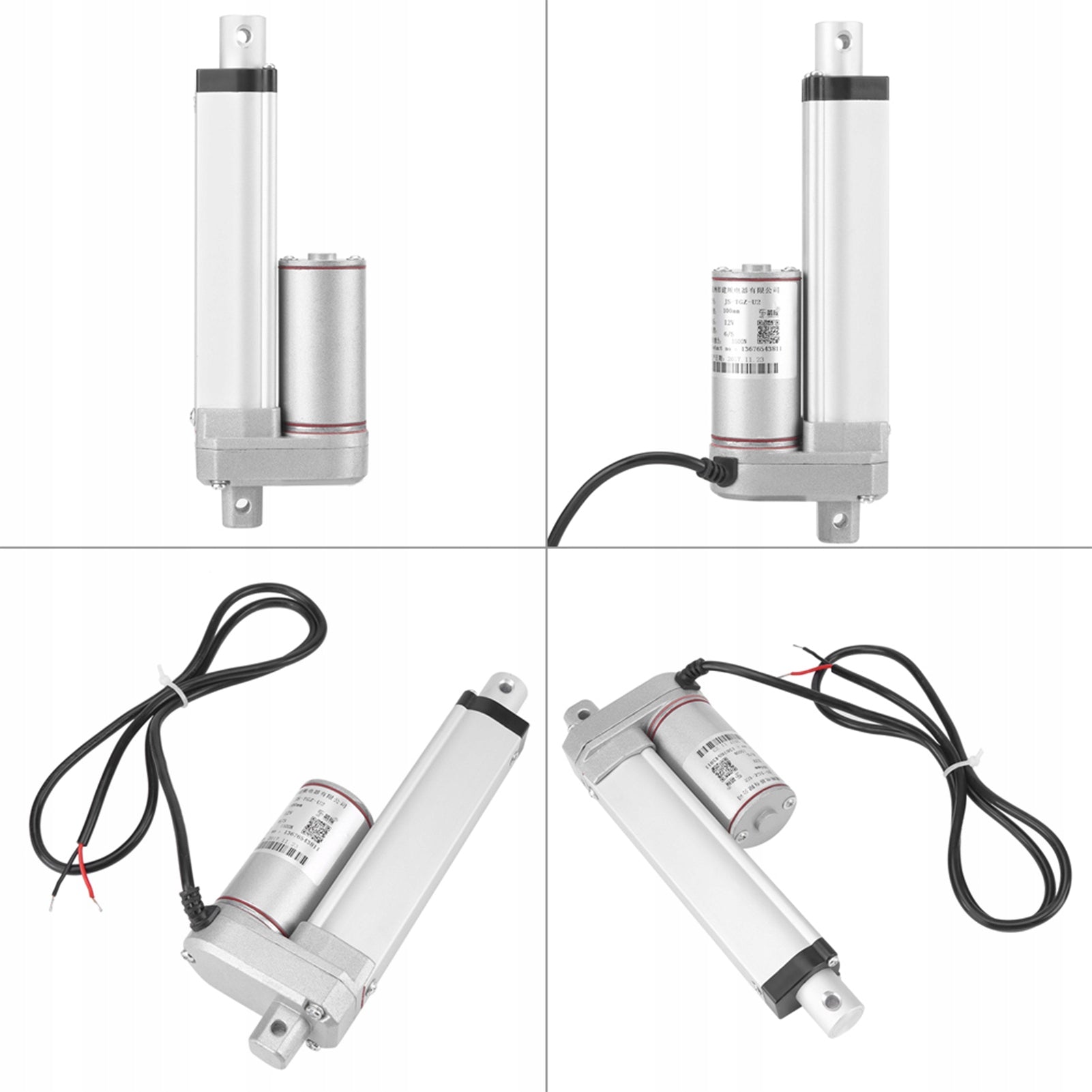 SIŁOWNIK LINIOWY ELEKTRYCZNY 1500N 100MM 12V Batteries included no
