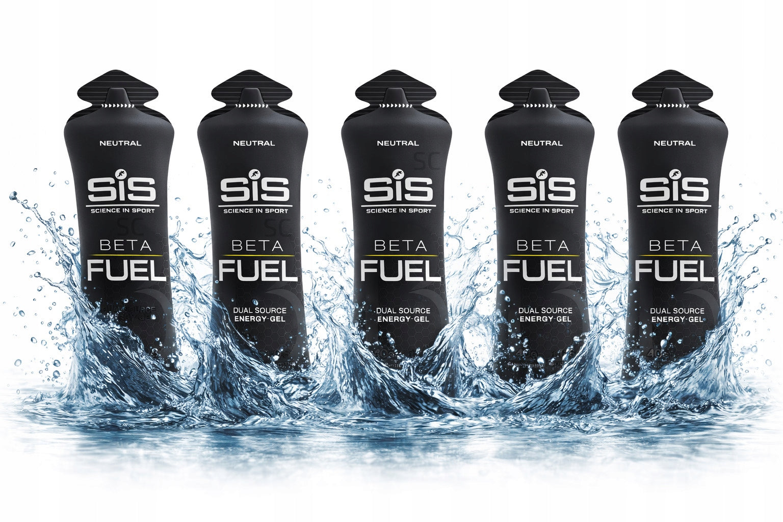 SIS ENERGY GEL 5x 60ml BETA FUEL ENERGY Neutral natural tasteless
