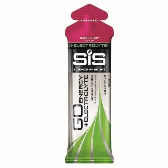 SIS ENERGY GEL 60ml GO + ELECTROLYTE GEL Energy electrolytes | Raspberry