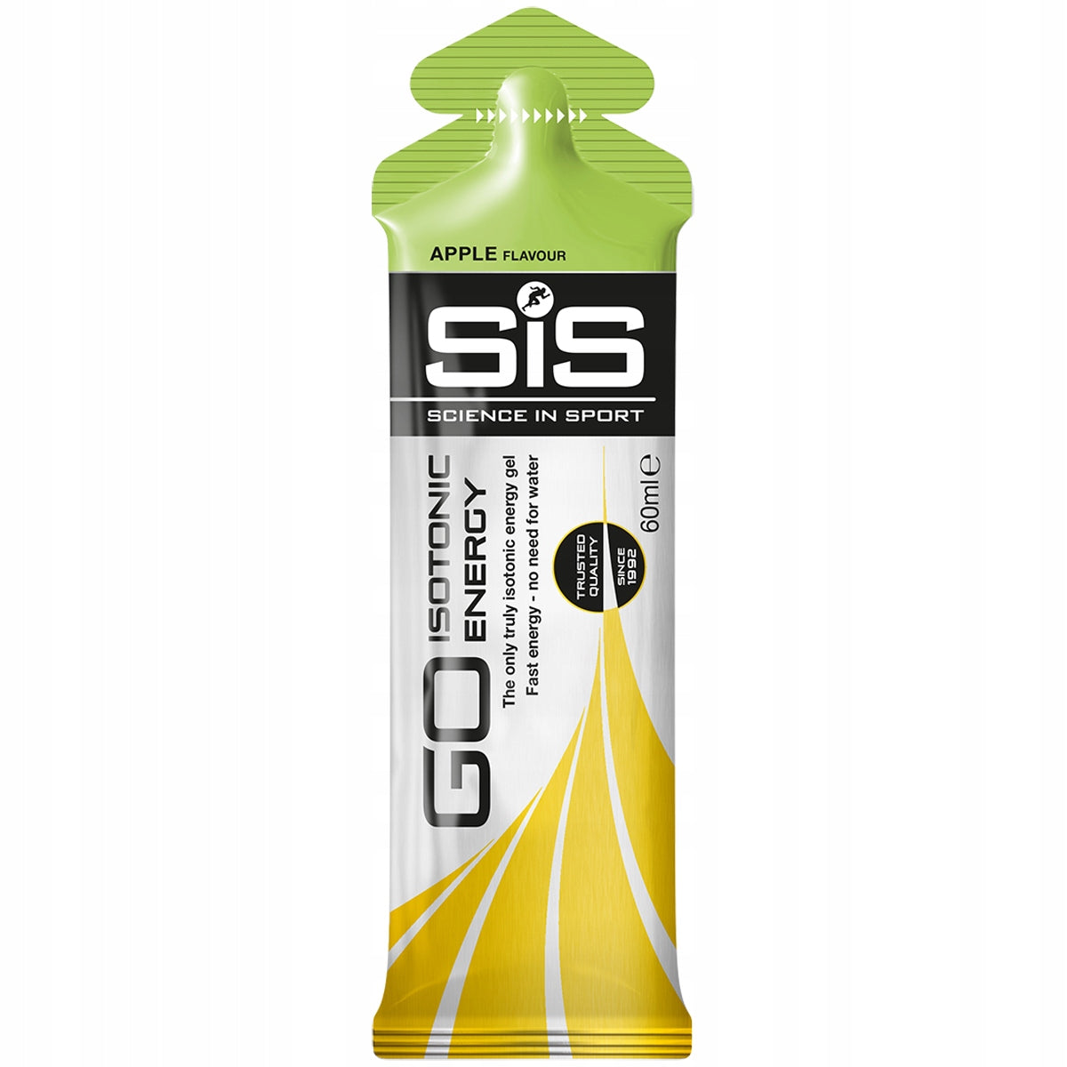 SIS ENERGY GEL 60ml GO ISOTONIC GEL Apple Expiration date at least six months from the date of purchase