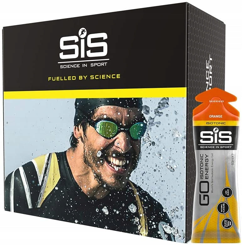 SIS ENERGY GEL 60ml GO ISOTONIC GEL Orange Brand Science in Sport