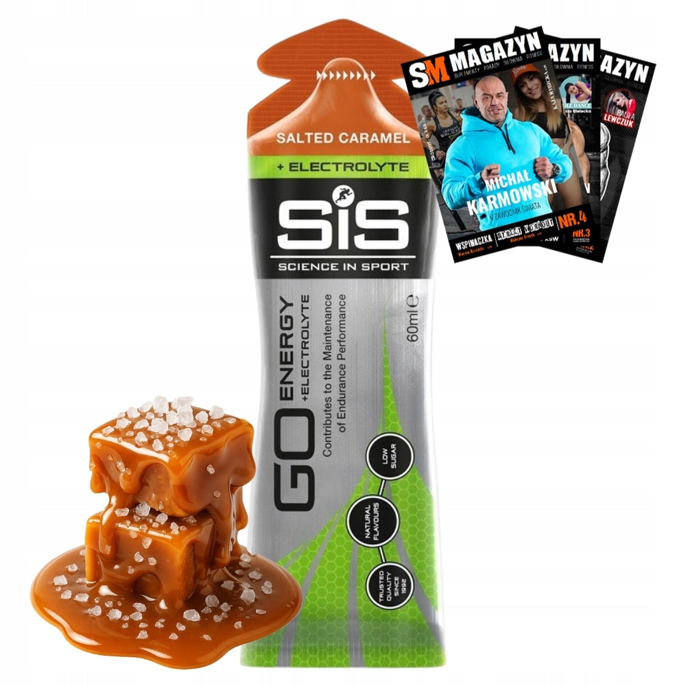 SIS GO ENERGY +ELECTROLYTES 60ml ENERGY STIMULATION CARBOHYDRATE STRENGTH