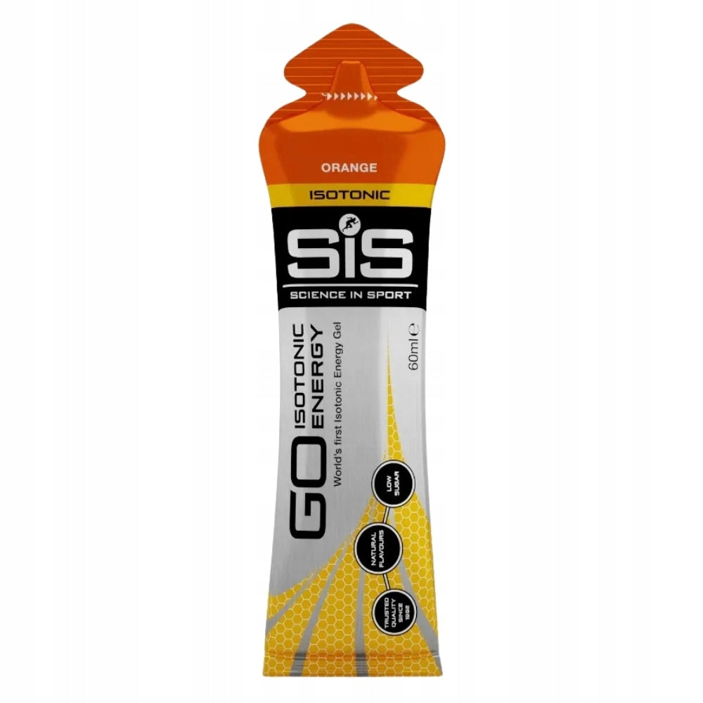 SIS GO ISOTONIC ENERGY GEL ISOTONIC ELECTROLYTE HYDRATION 60 ml Expiration date at least six months from the date of purchase
